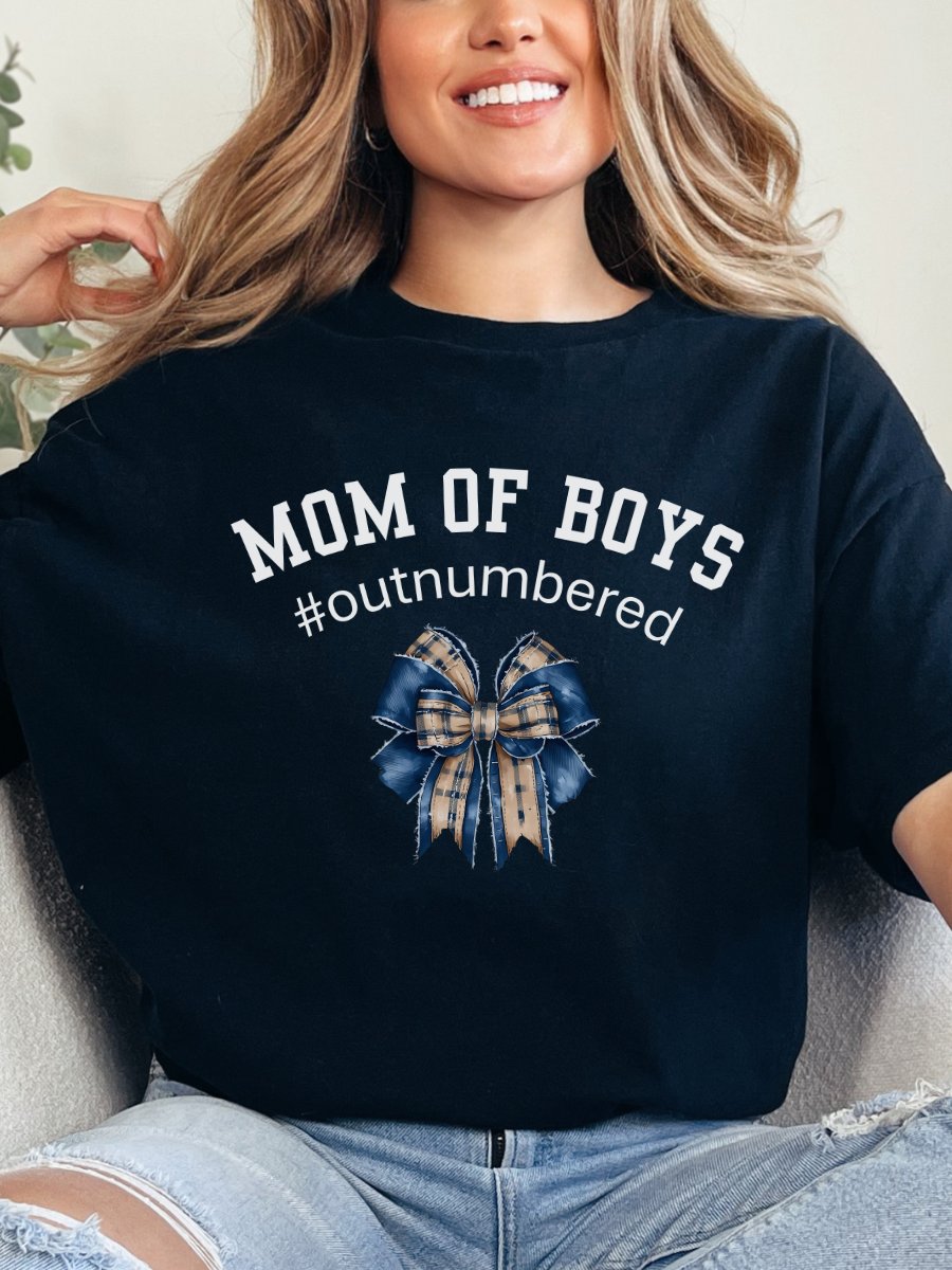 Mom Of Boys T-Shirt | Boy Mom Tee product image (1)