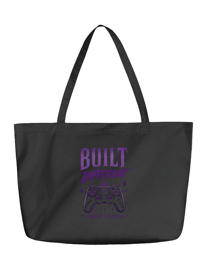 Built Different Gamer Tote Bag product image (1)