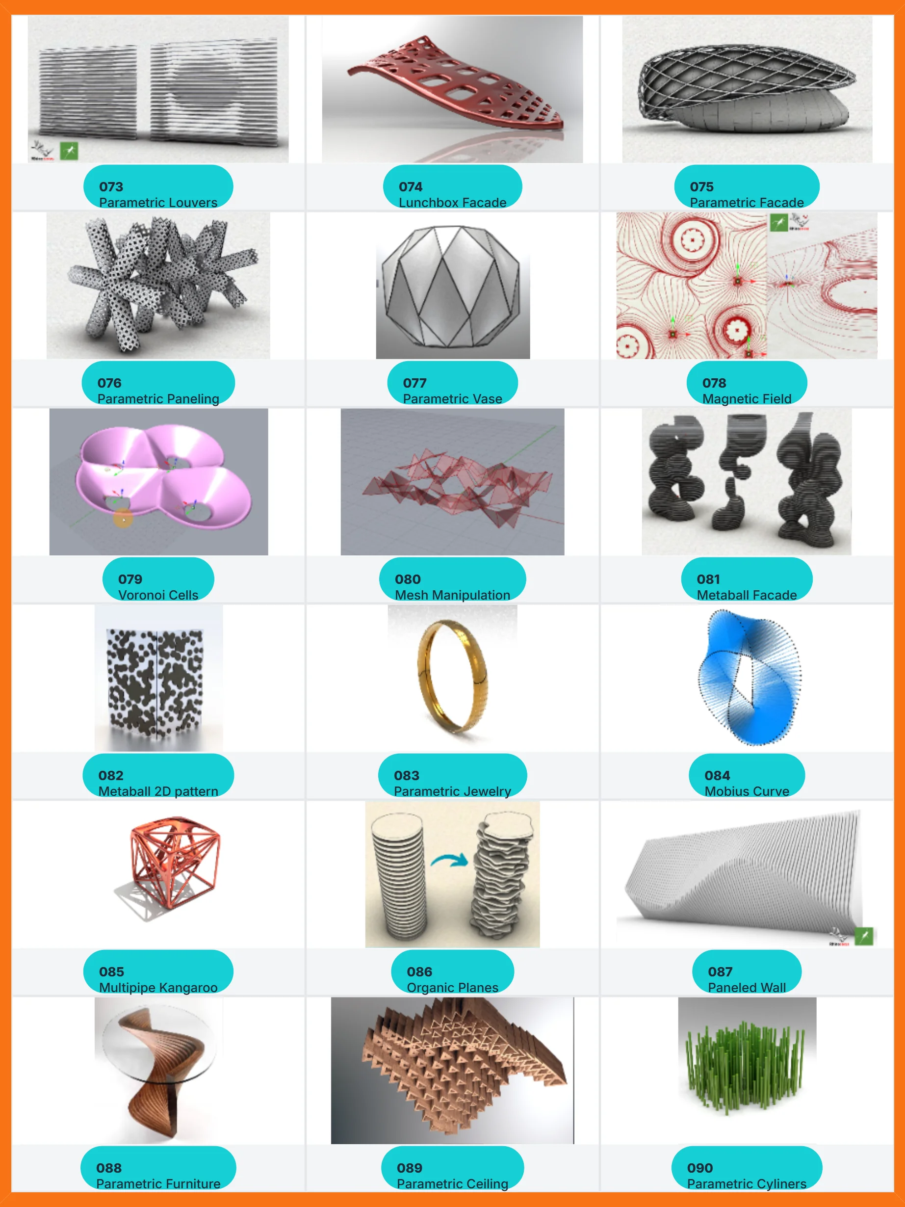 150+ Parametric Scripts for Rhino & Grasshopper product image (6)
