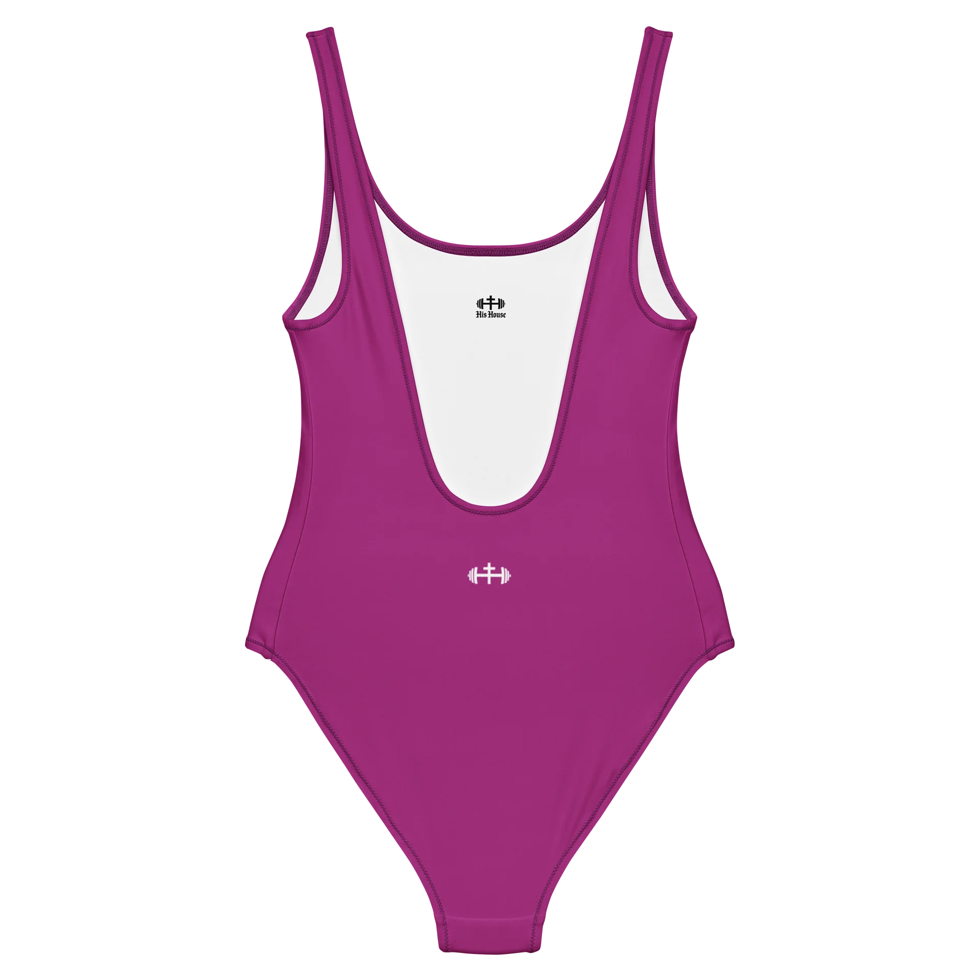 His House Womens One Piece Swimsuit - Red Rose product image (6)