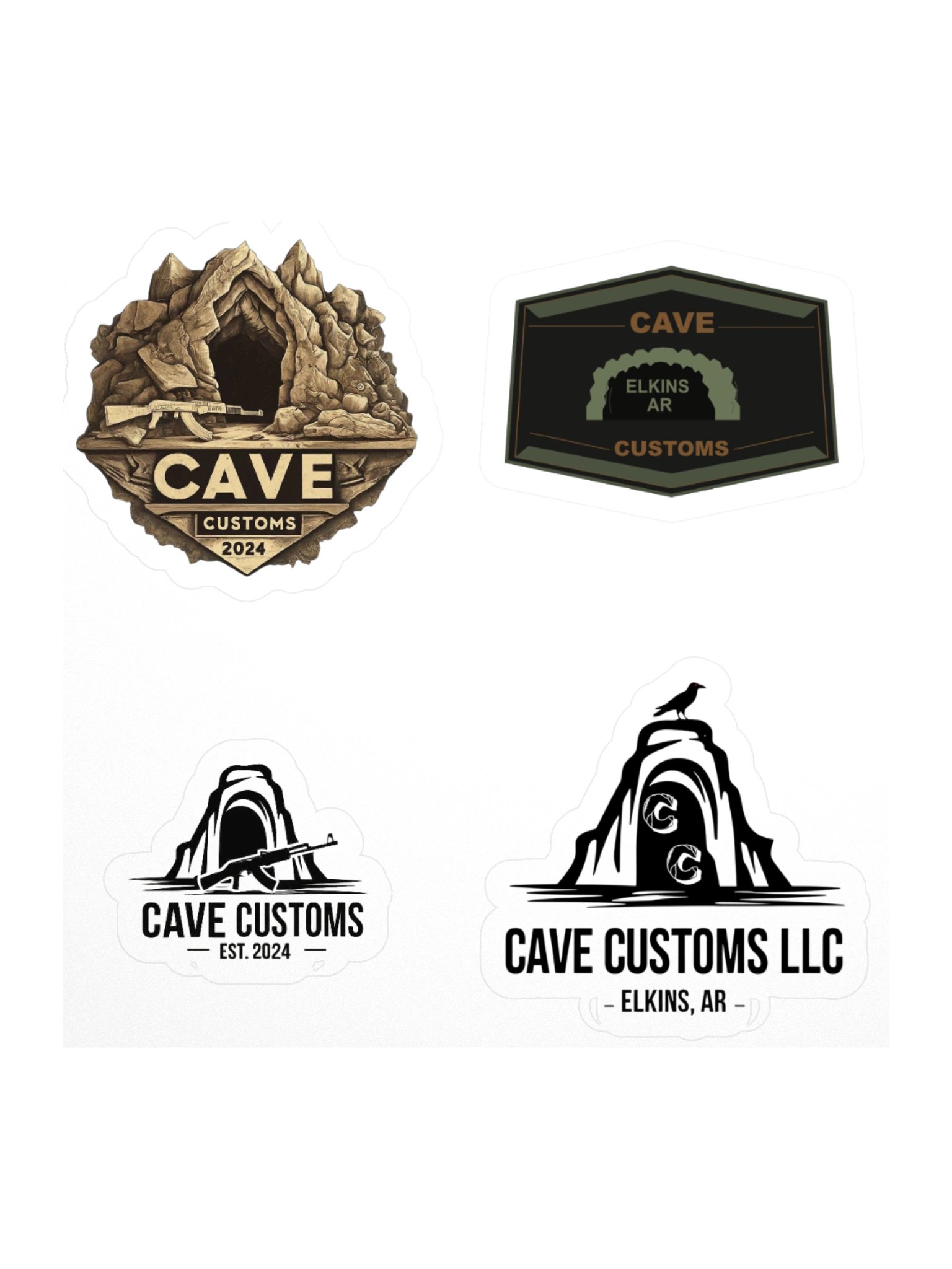 Cave Customs OG Sticker Pack product image (1)