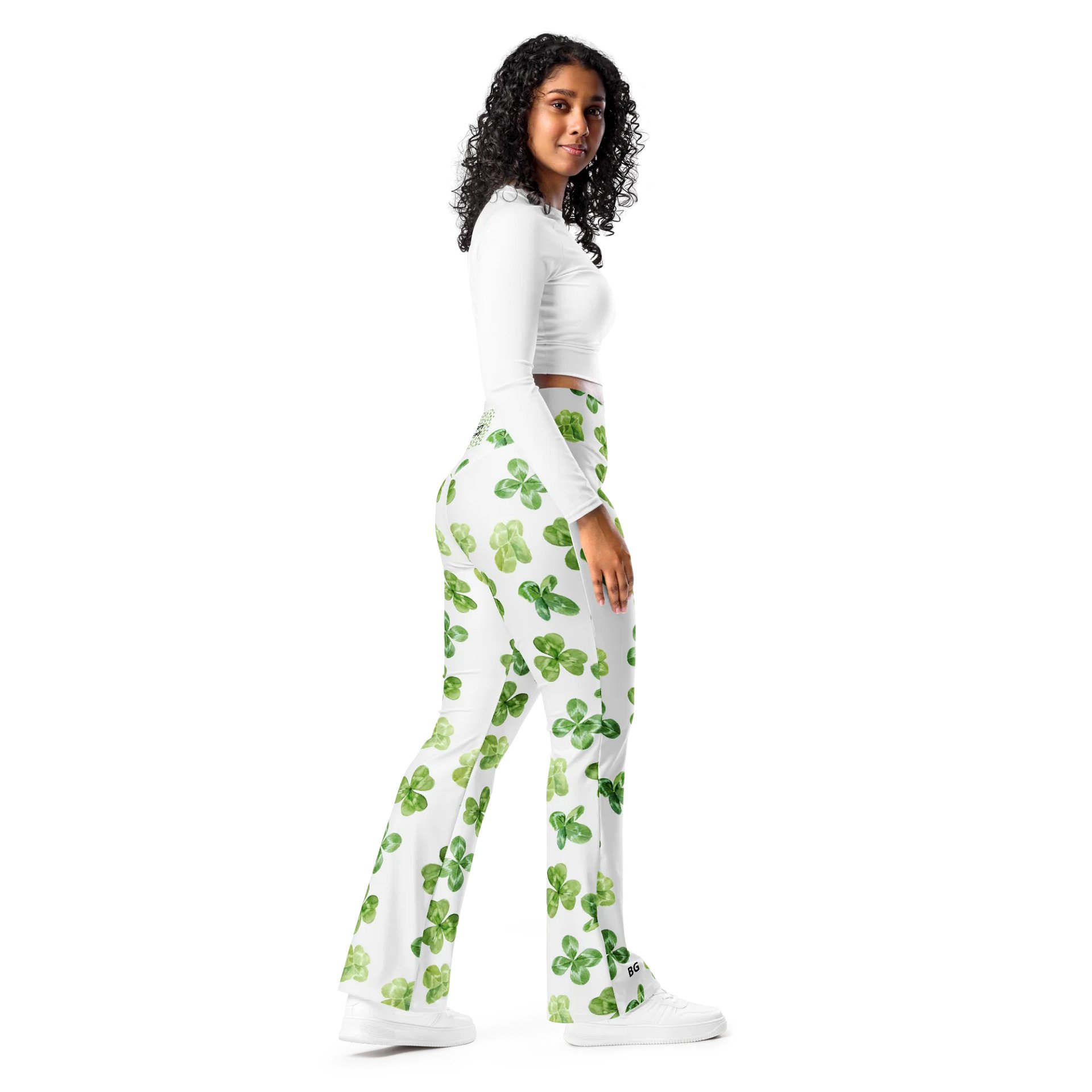 Barry Grady 'Lucky Clover' Flare Leggings product image (9)
