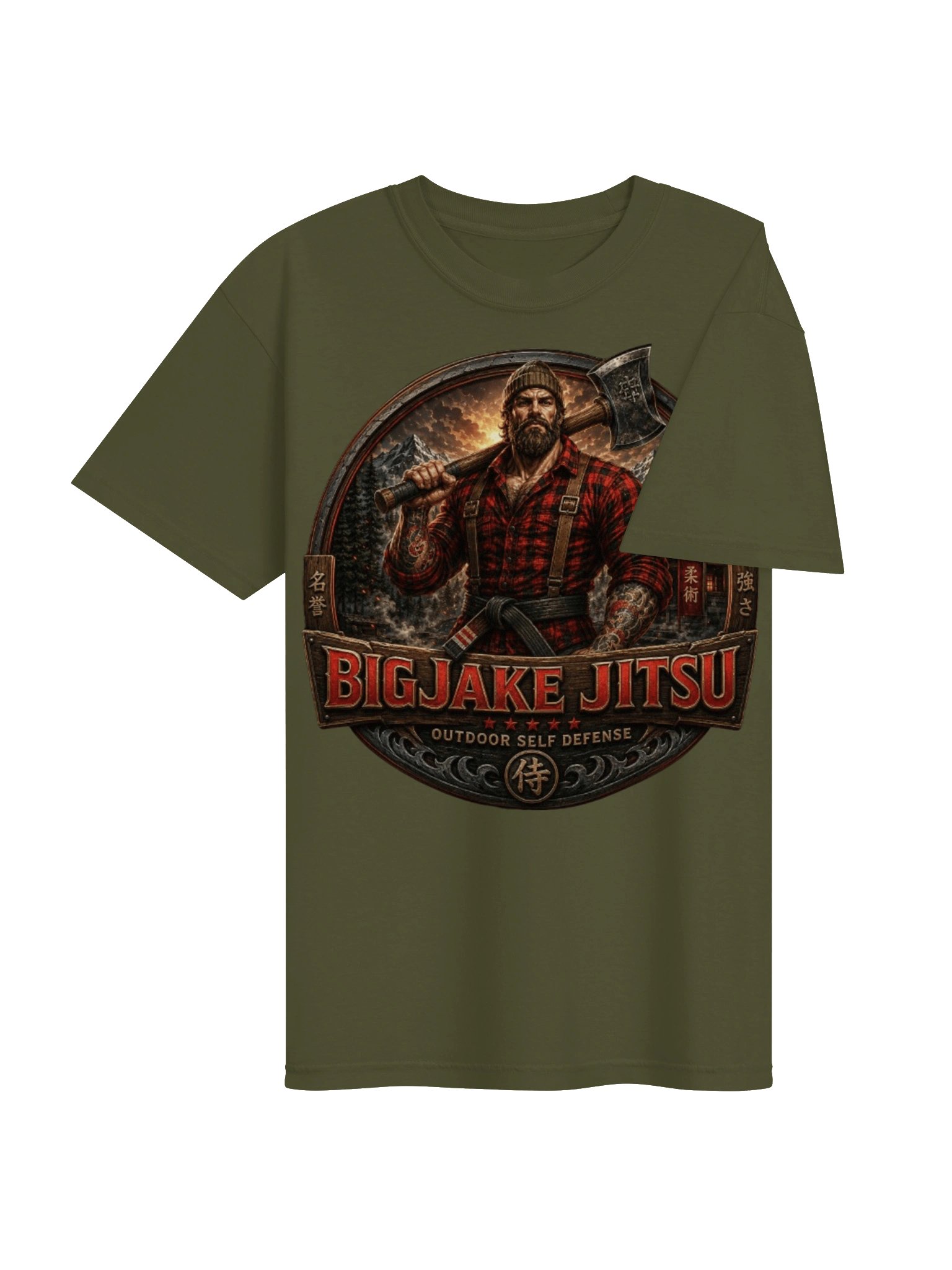 Big Jake Jitsu Outdoor Self Defense Tee product image (25)