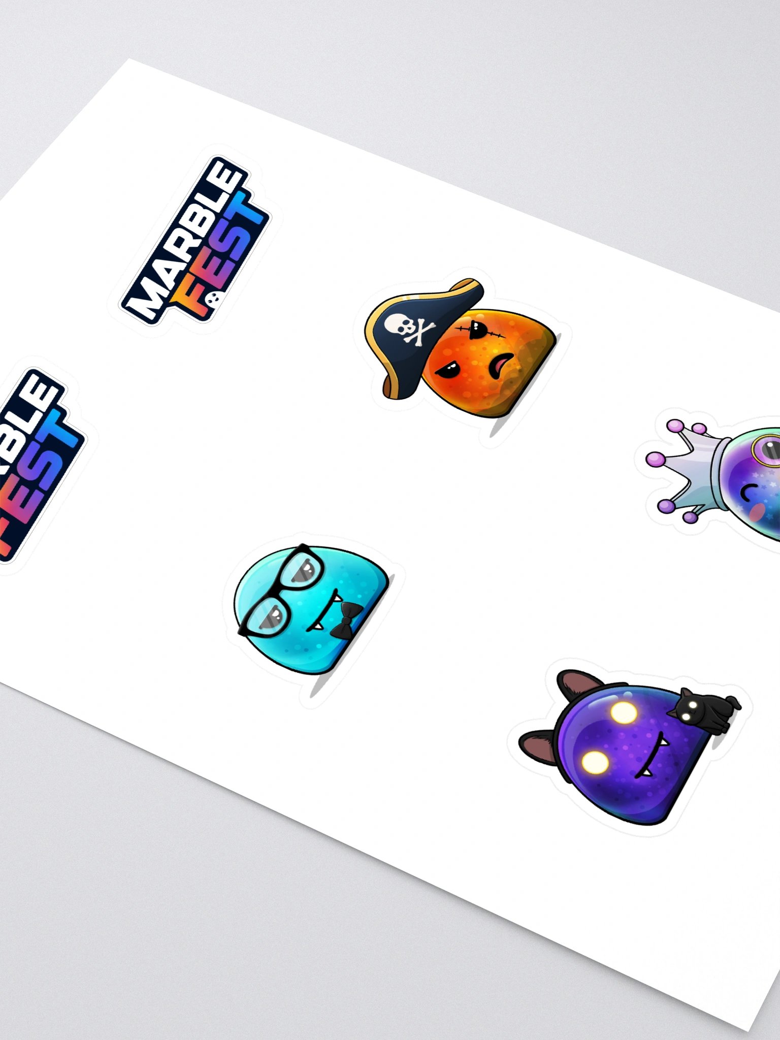 Marble Fest Sticker Sheet product image (1)