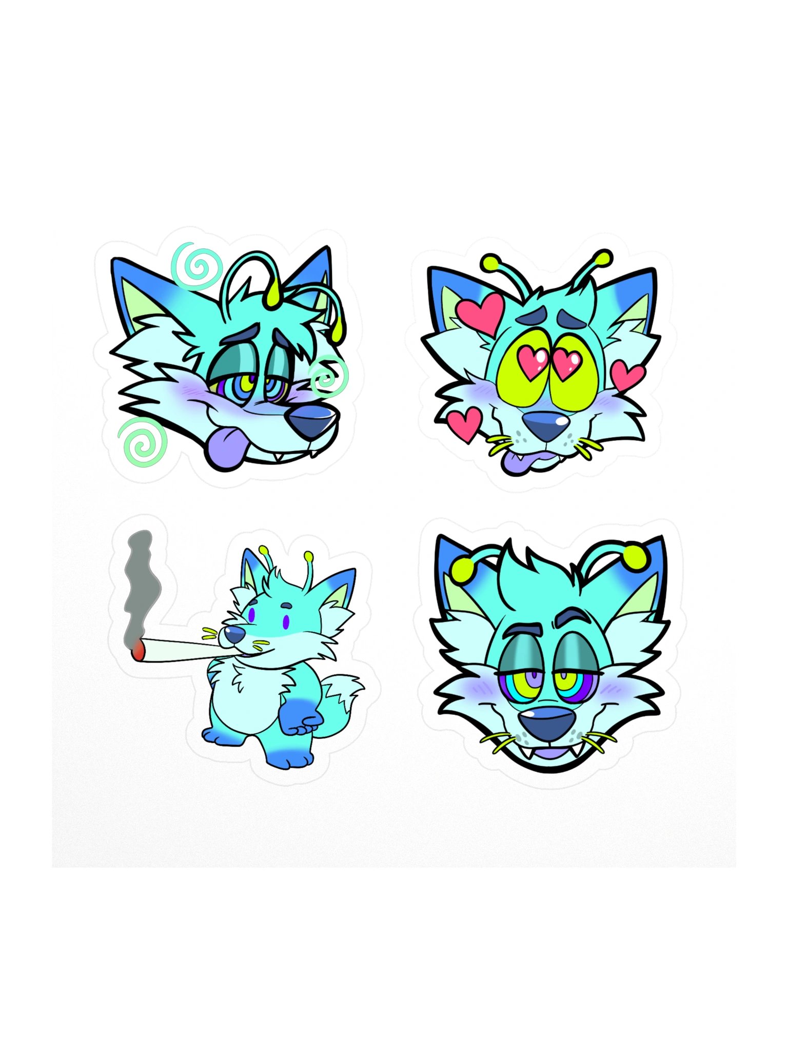 Tommyfox Emote Sticker Bundle #3 product image (1)