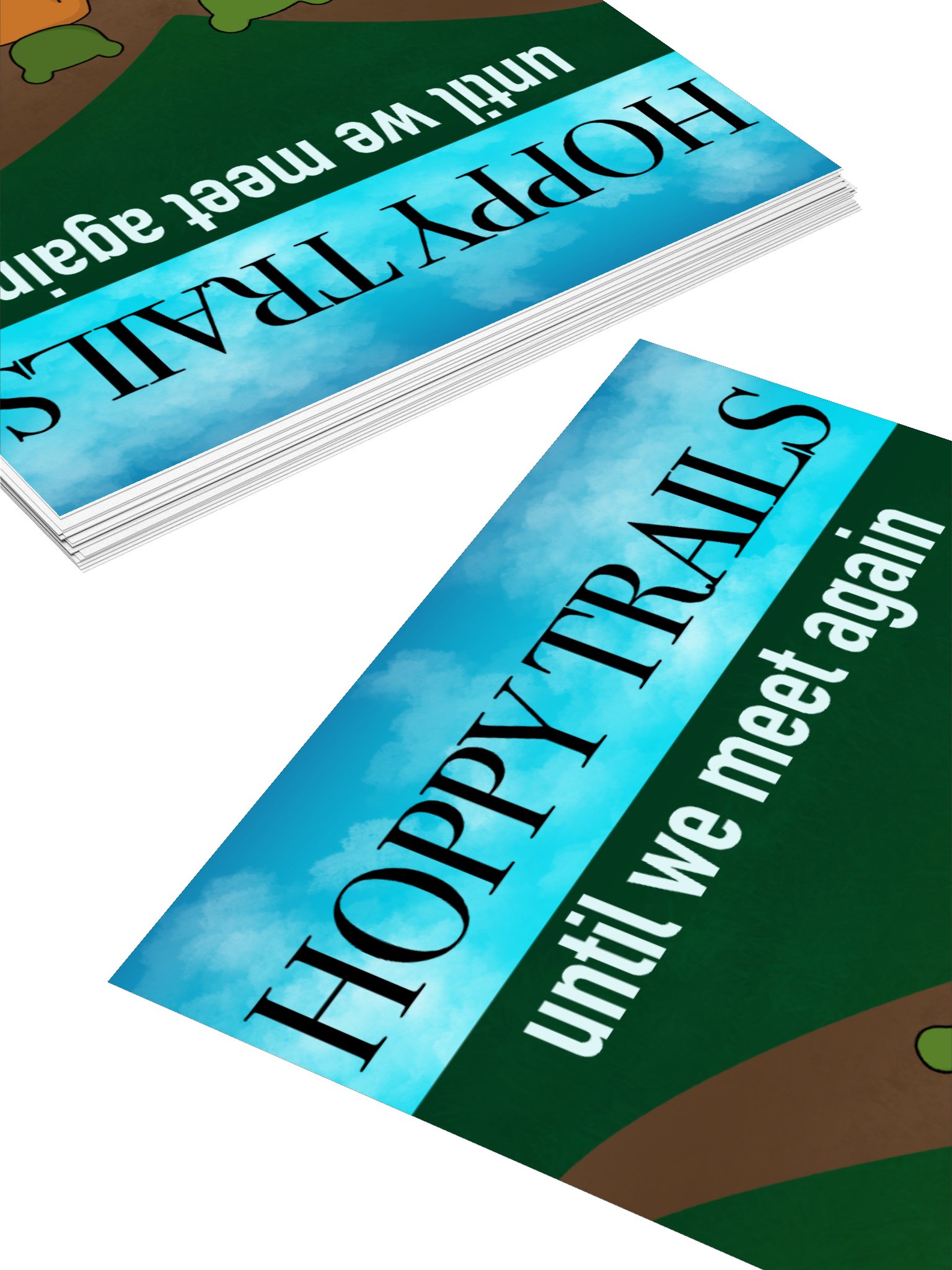 Hoppy Trails Sticker product image (11)