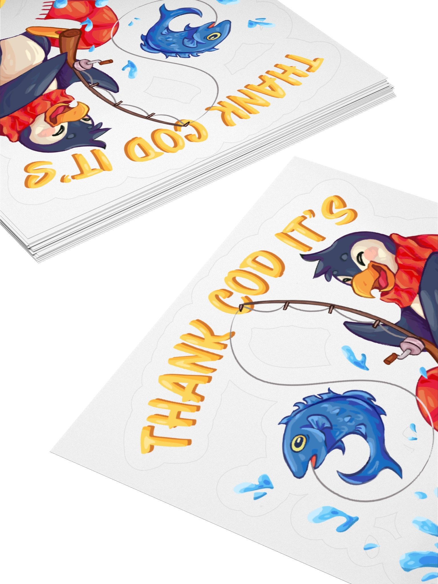 Thank Cod It's Wednesday [Sticker] product image (4)