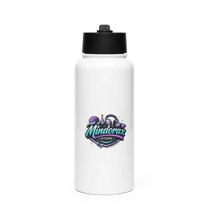 Mindorax Store Sparkle Logo Water Bottle product image (1)