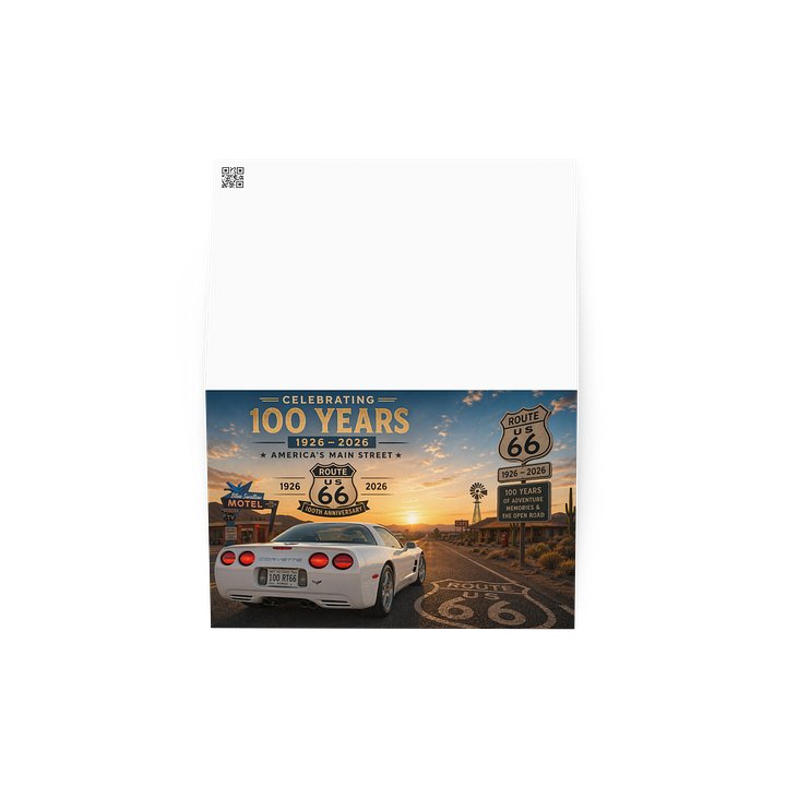 Limited Edition Route 66 Centennial Notecard product image (2)