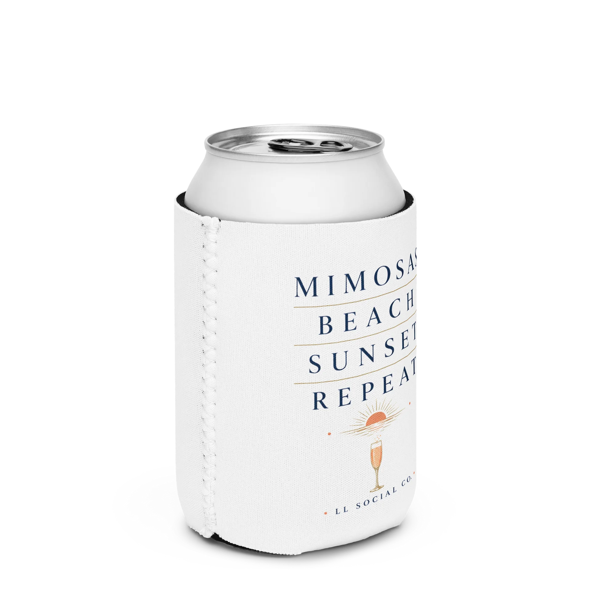 Mimosas Beach Sunset Repeat Can Cooler product image (3)
