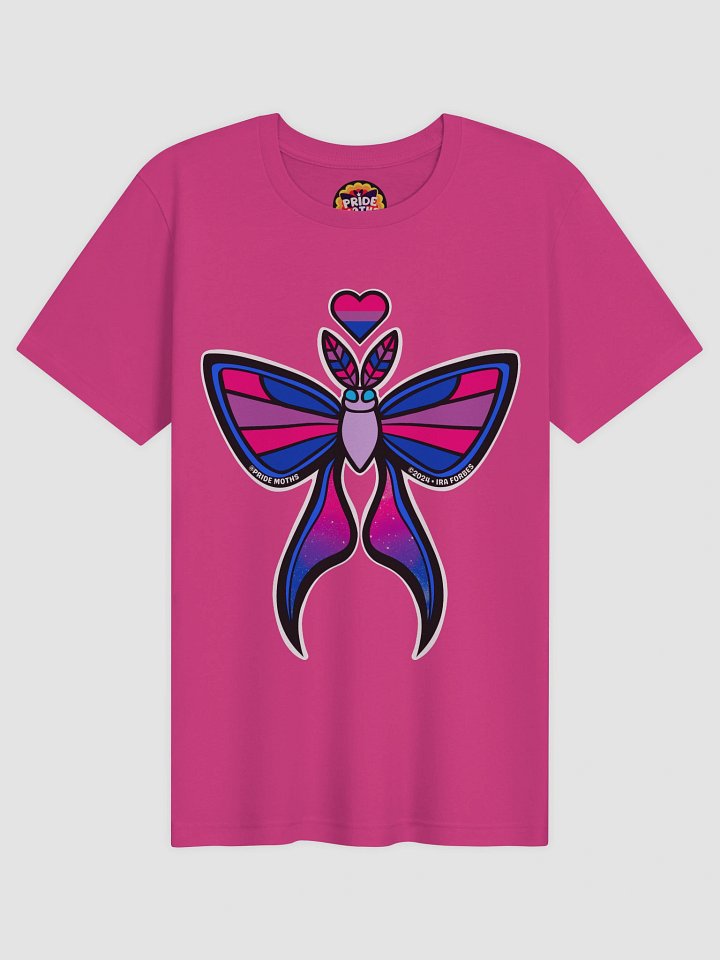 № 3 | BISEXUAL PRIDE MOTH | GRAPHIC TEE | T-SHIRT product image (1)