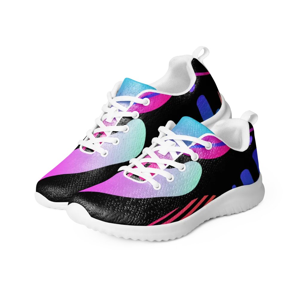 90's Pattern Vibrant Stride Men's Sneakers product image (8)