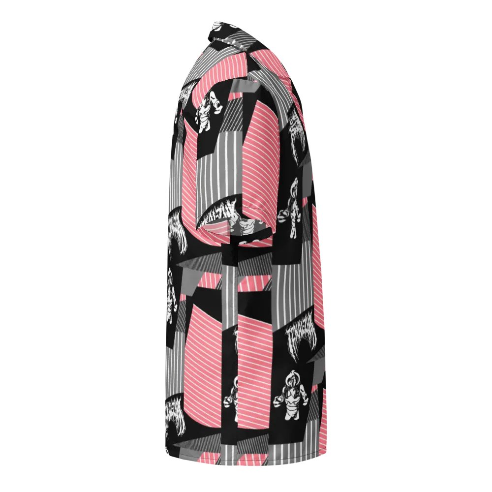 Zuk Patchwork Button Up (Pink) product image (5)