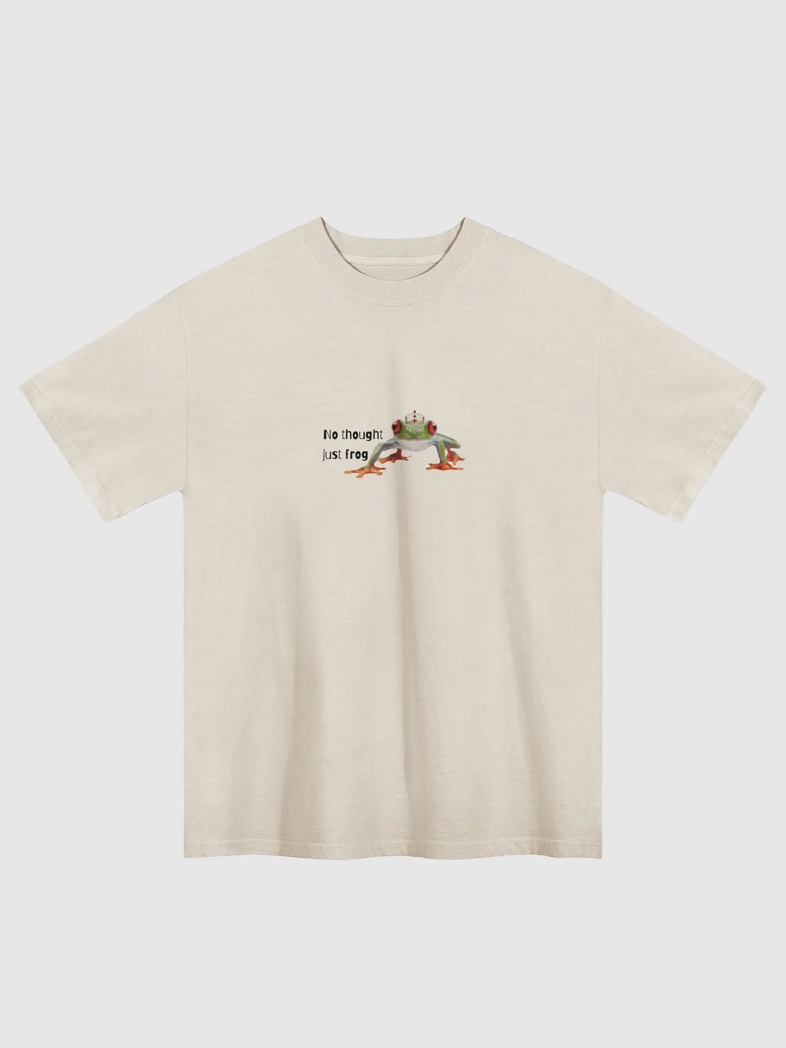 No Thought Just Frog Tee product image (1)