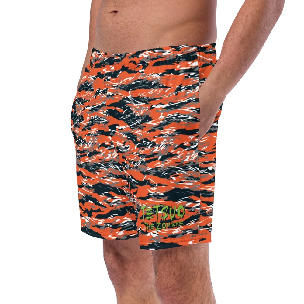 Tiger Camo Swim Trunks product image (9)
