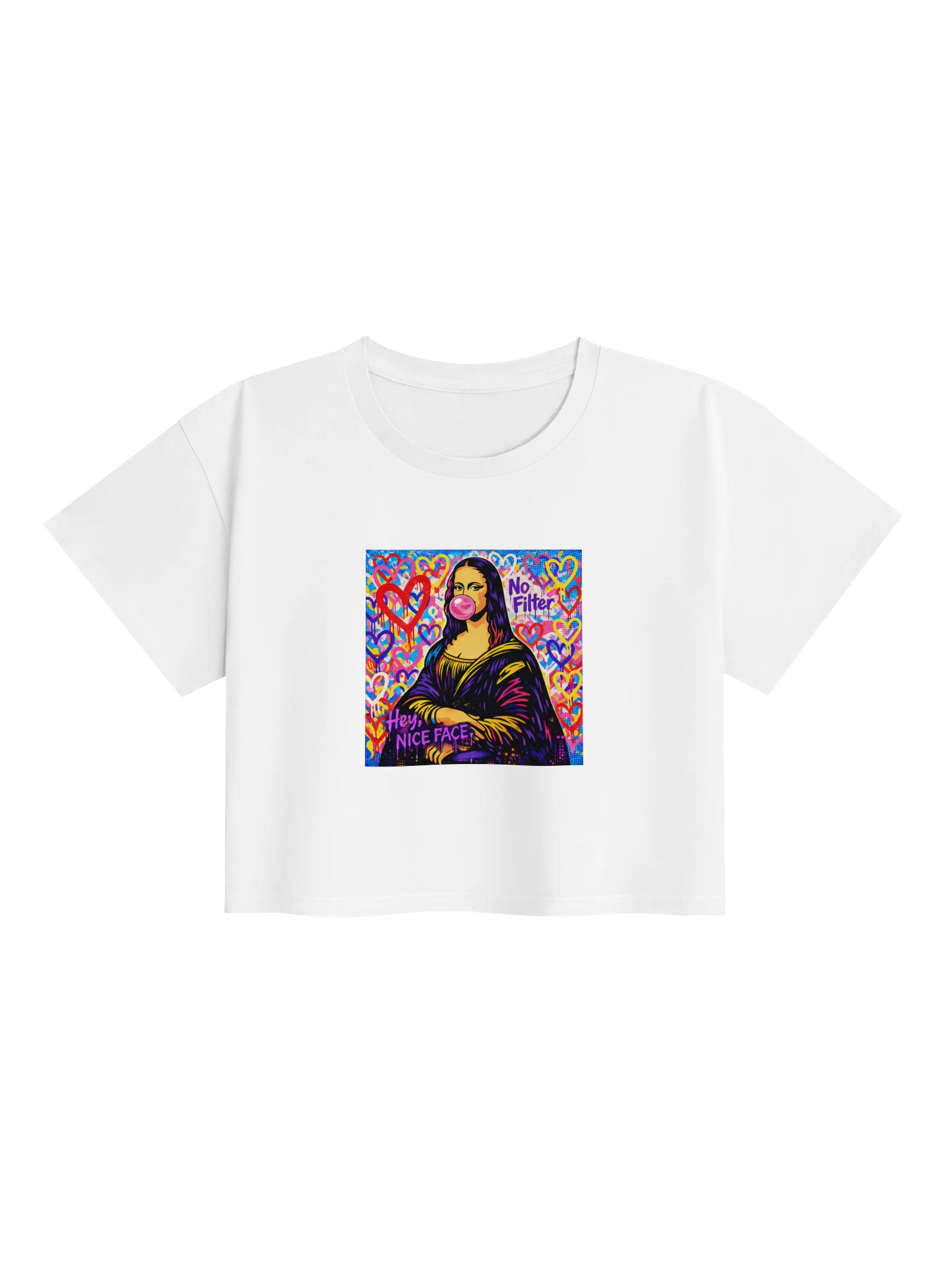 The Expressionist Crop Tee - Mona Pop product image (1)