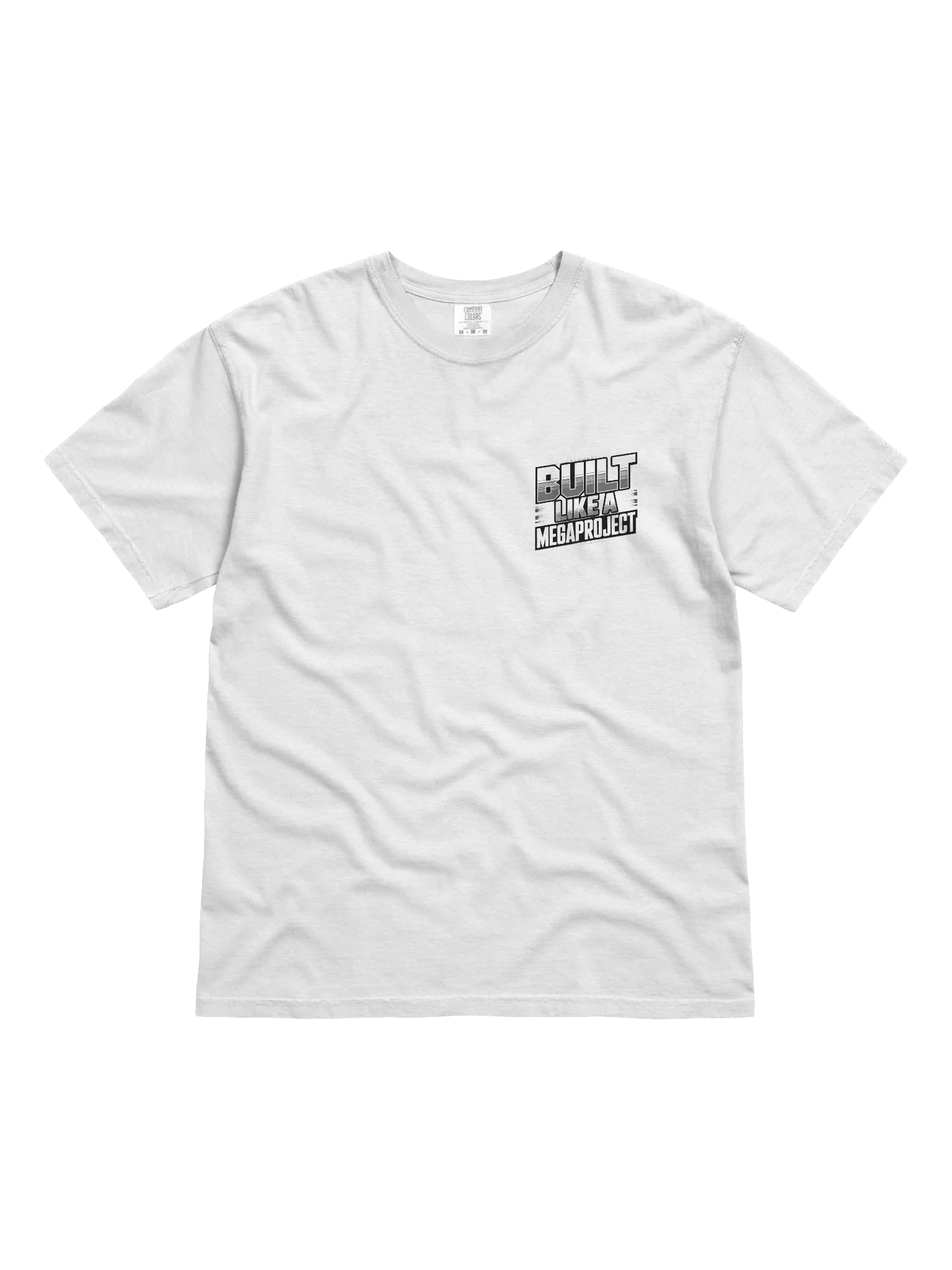 Built Like a MegaProject Tee (Light) — MP.TEE-01