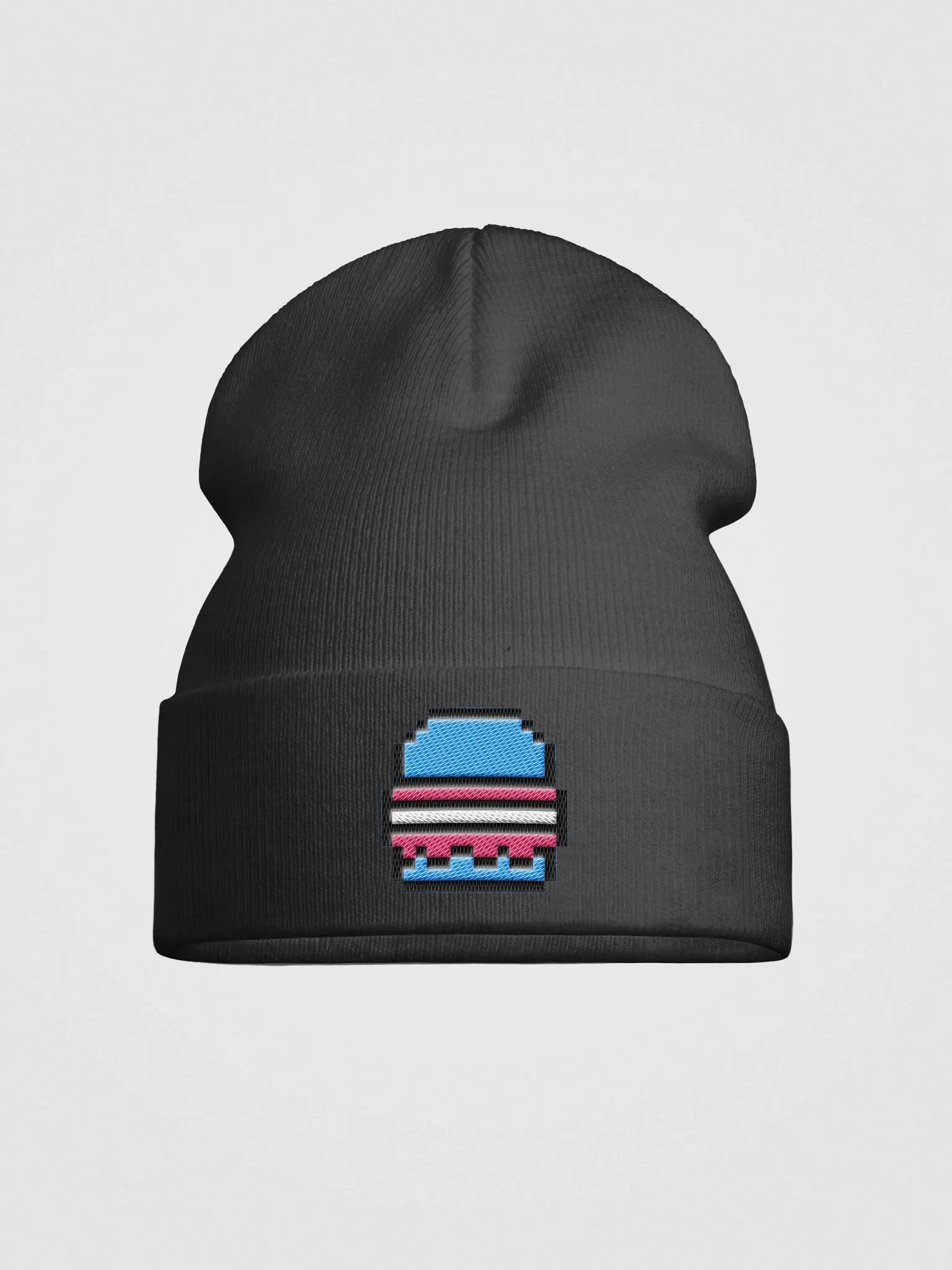 Transgender Pride Bun Beanie product image (1)