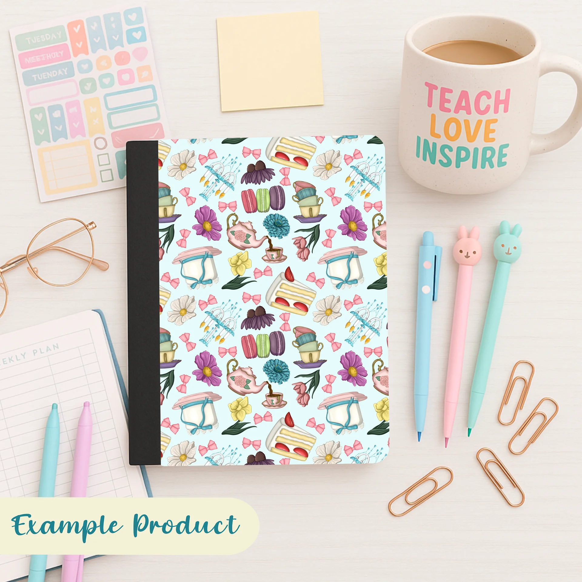 Graden Tea Party Seamless Pattern product image (7)