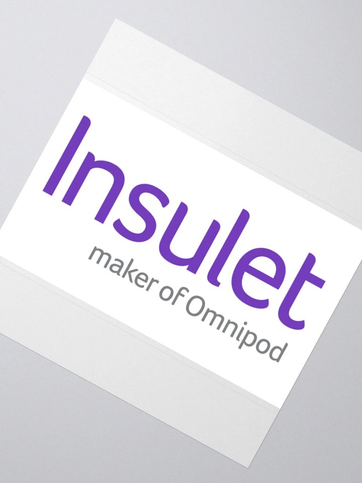 Insulet Kiss Cut Stickers product image (2)