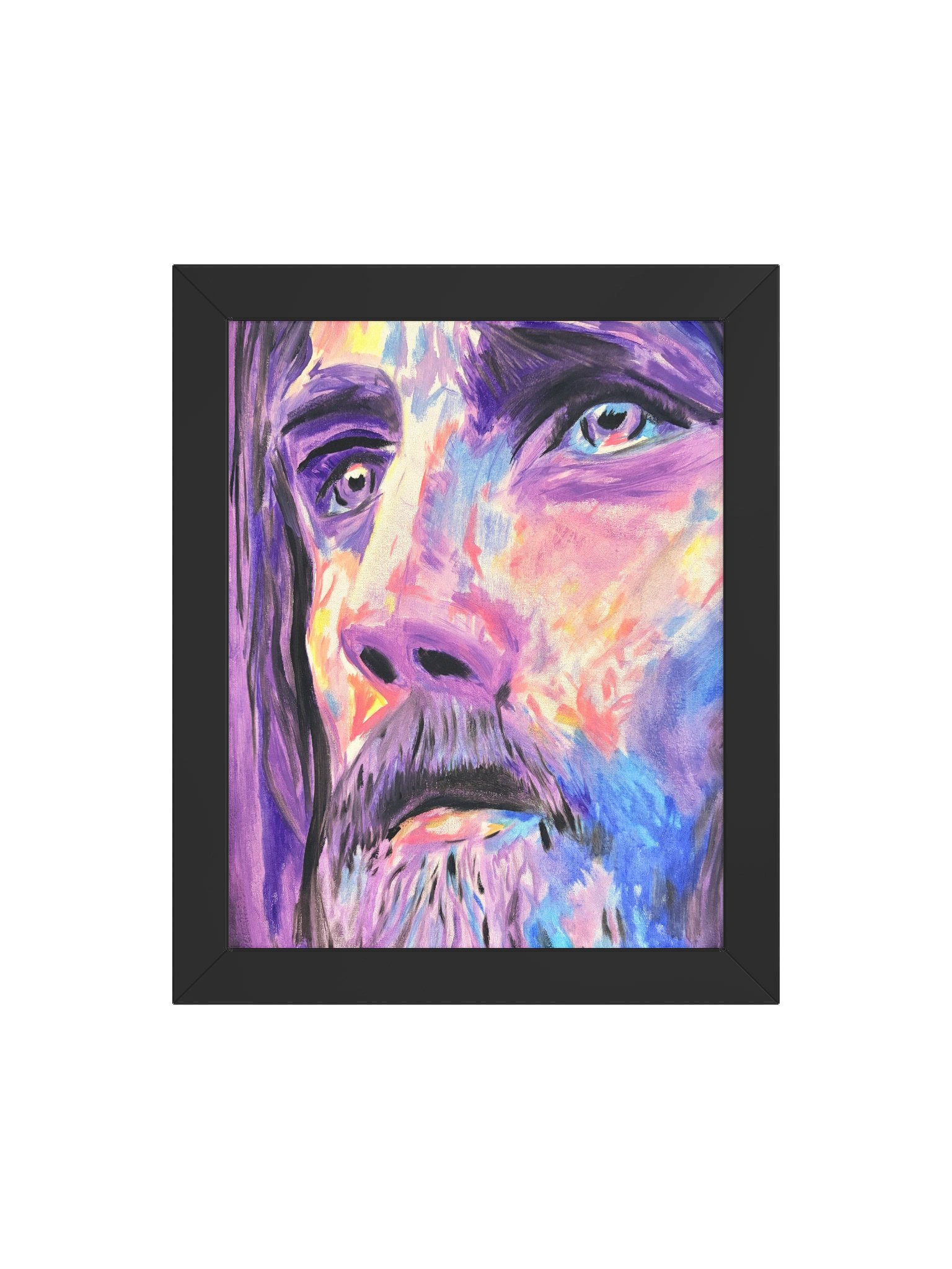 Jesus Christ by Wamantha (Framed High-Quality Matte Poster) product image (4)
