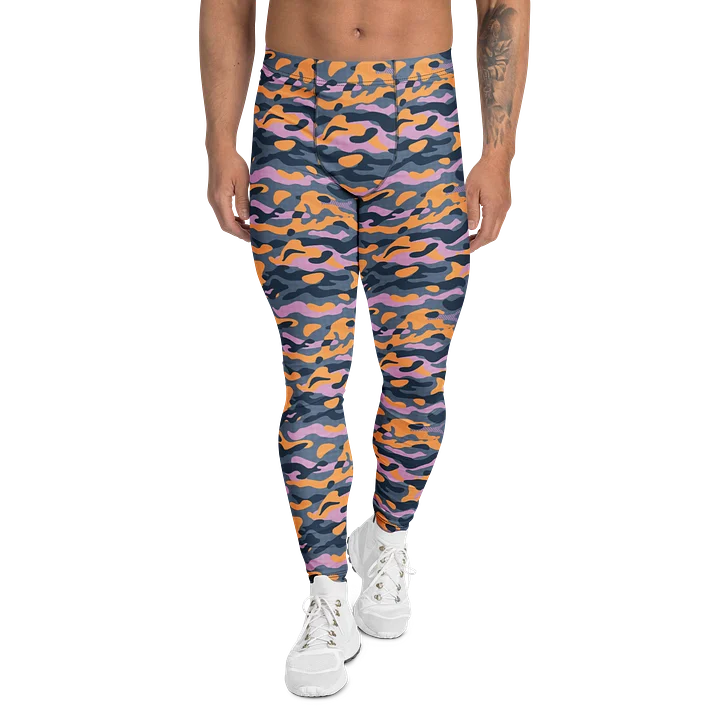Comfortable Men’s Leggings with Camouflage Print product image (1)