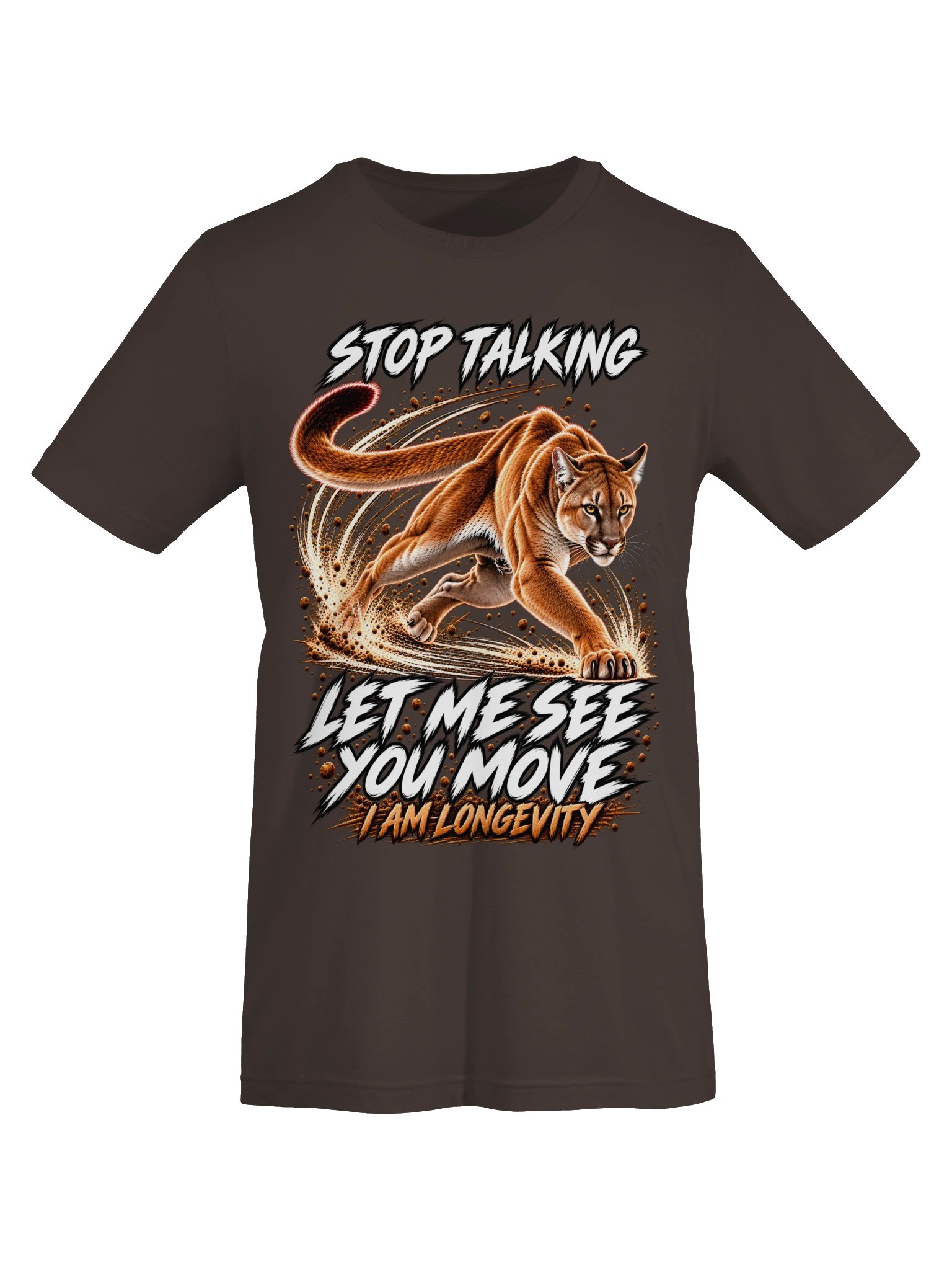 I Am Longevity Cougar Graphic Tee product image (5)
