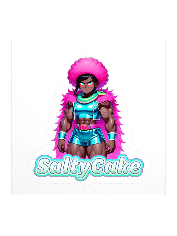 SALTYCAKE PRO Kiss Cut Sticker product image (1)