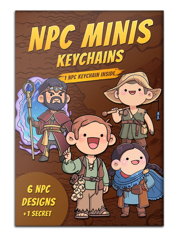 NPC Minis Keychains product image (1)