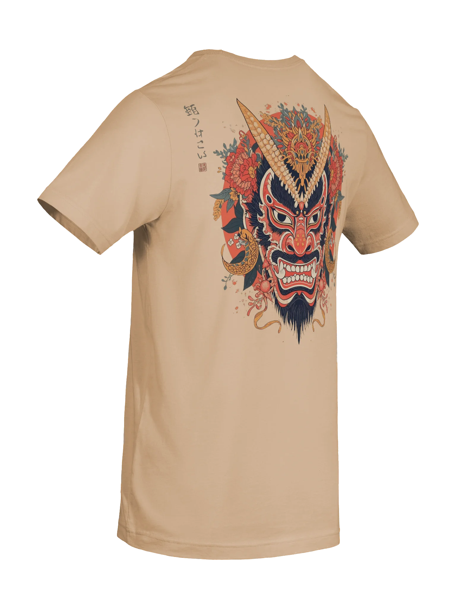 The Bold Oni Mask Streetwear T-Shirt product image (8)