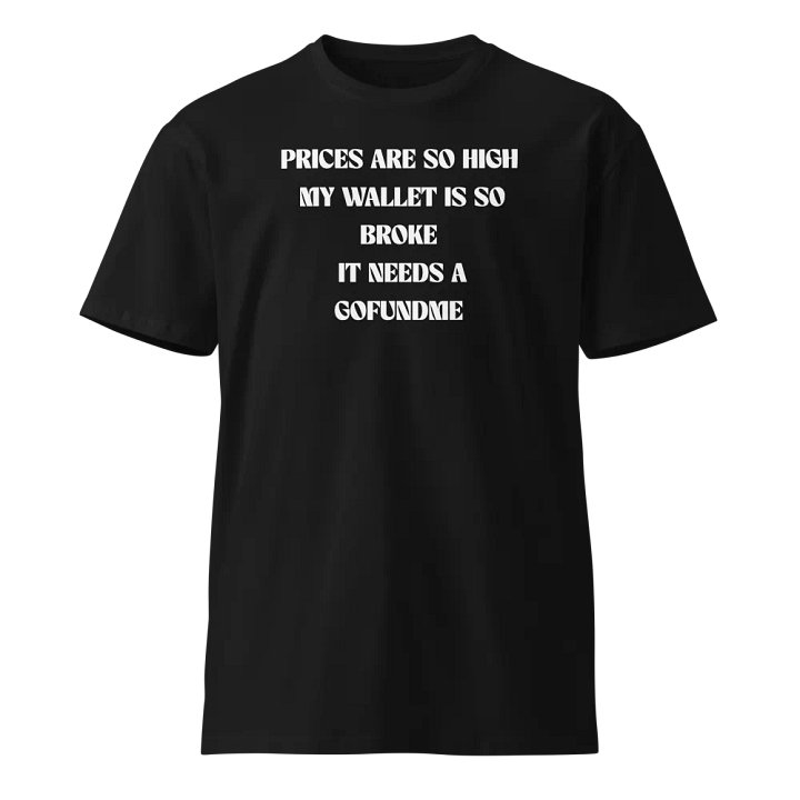 GOFUNDME WALLET IS BROKE T-SHIRT product image (1)