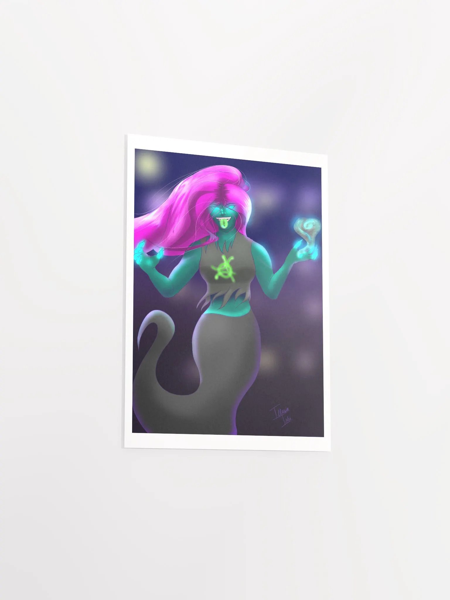 Toxic Ghost Original Art product image (16)