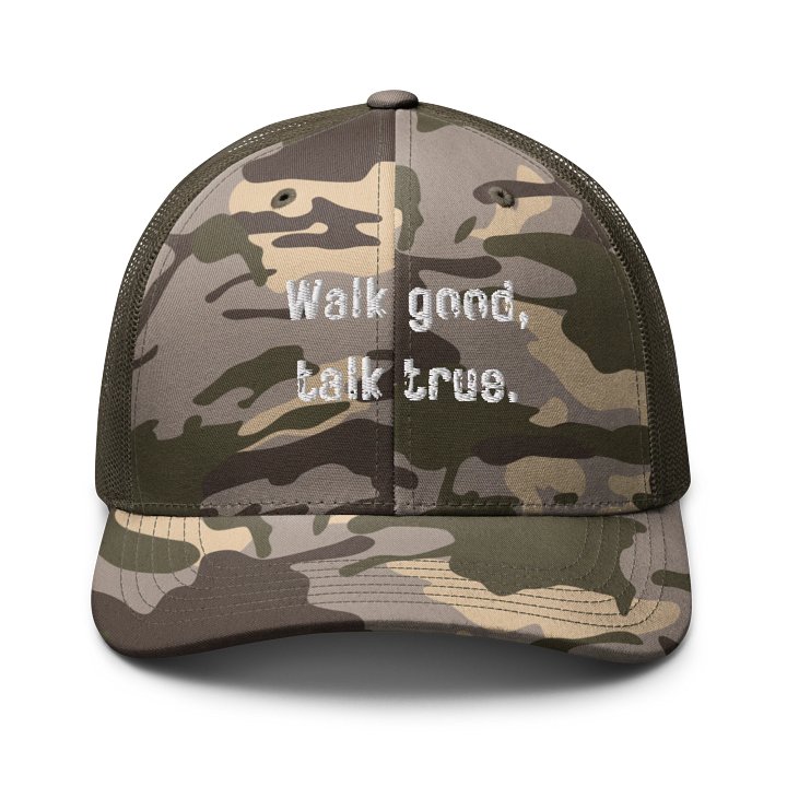 Nap & Nature Camo Trucker Hat product image (1)
