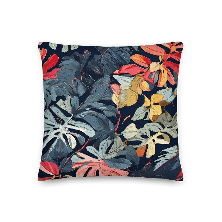 Tropical Leaves All-Over Pillow product image (2)