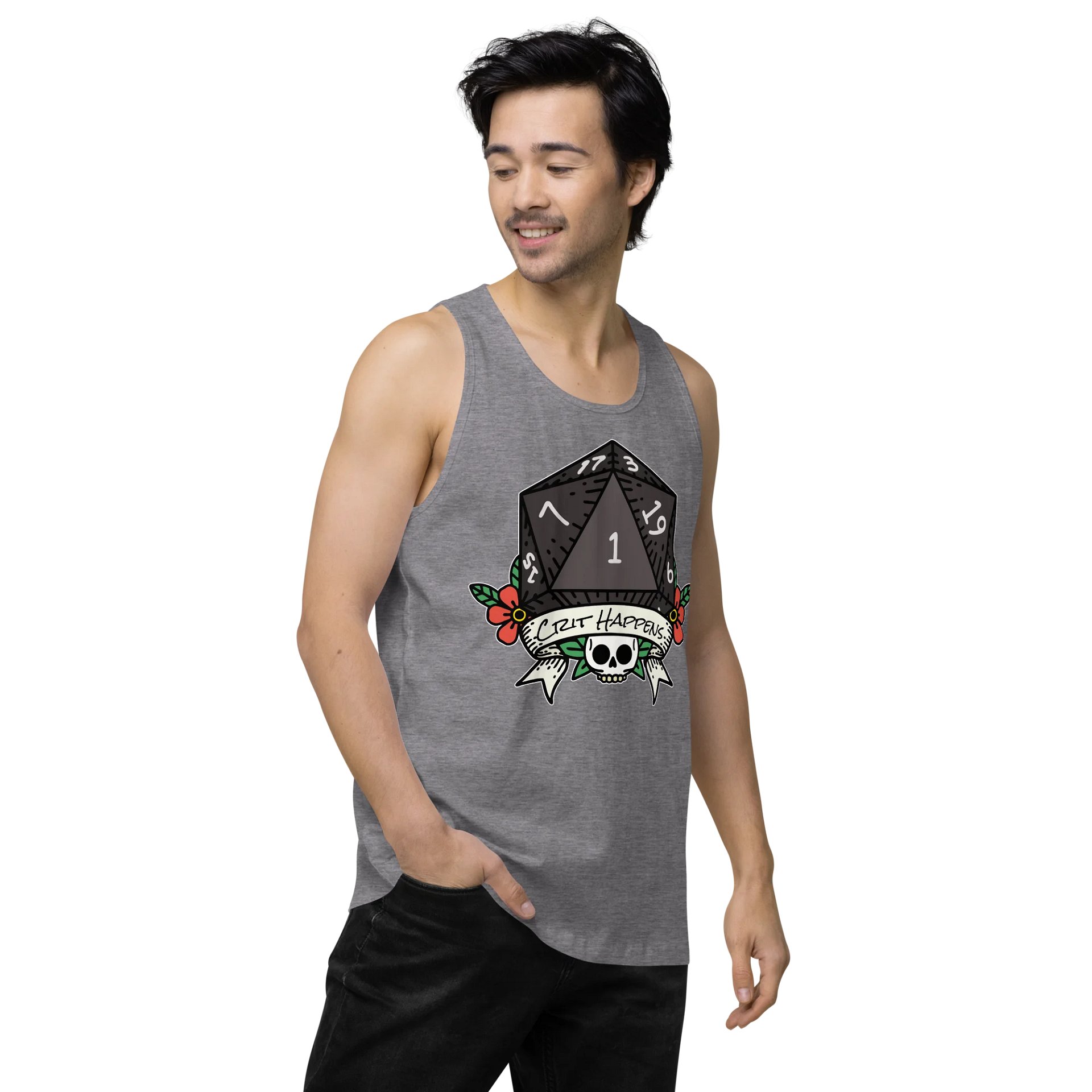 Crit Happens D20 Tank Top product image (62)