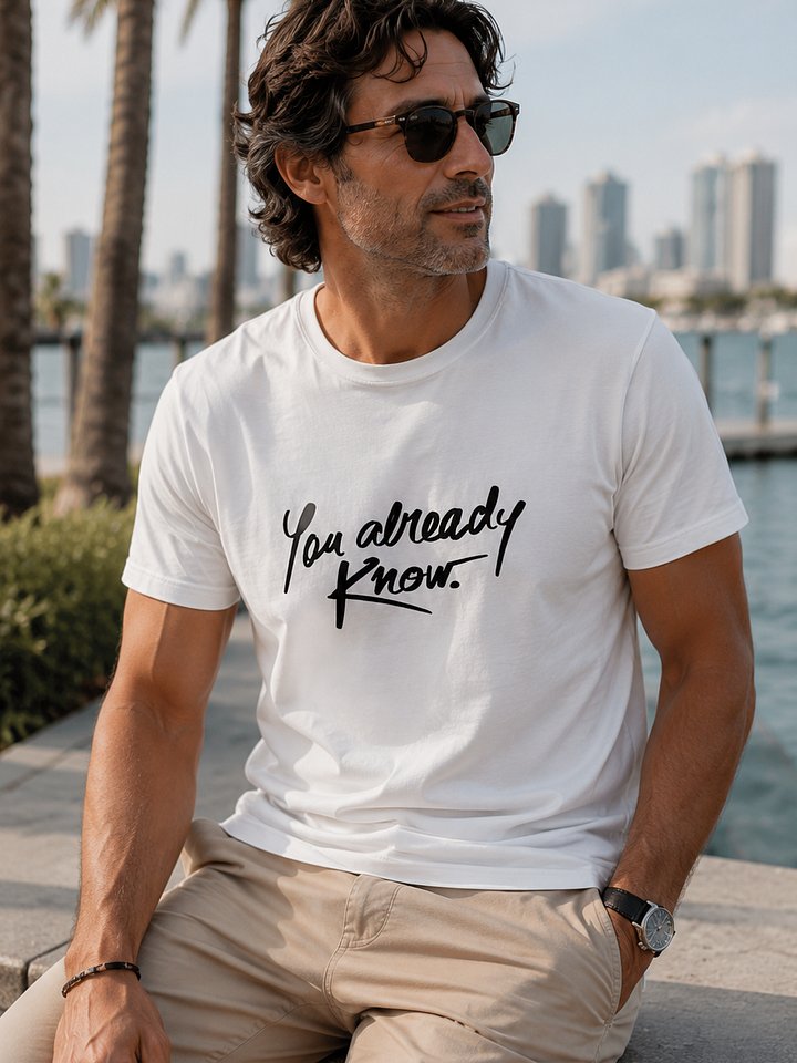 You Already Know T-Shirt | Trust Yourself Quote Tee | Intuition Reminder Shirt product image (2)