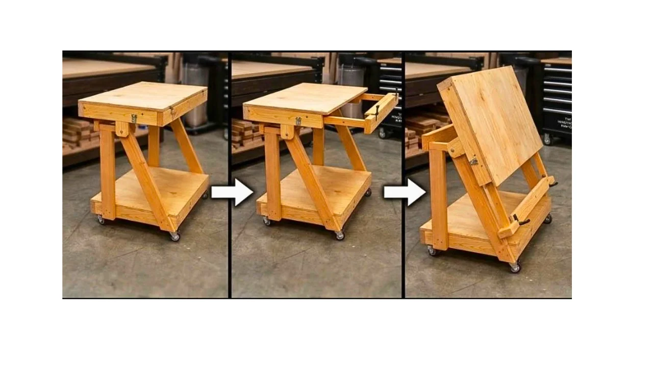 Mobile Workbench/Panel Cart Digital Plans product image (4)