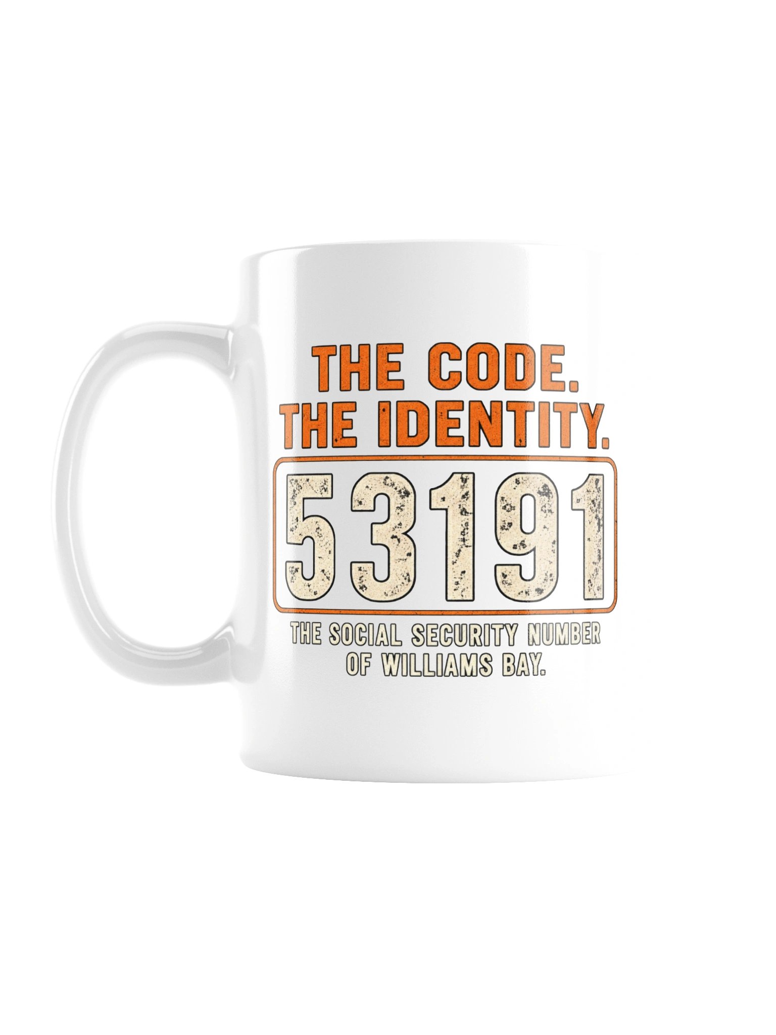 53191 ZIPCODE The CODE White Mug product image (1)
