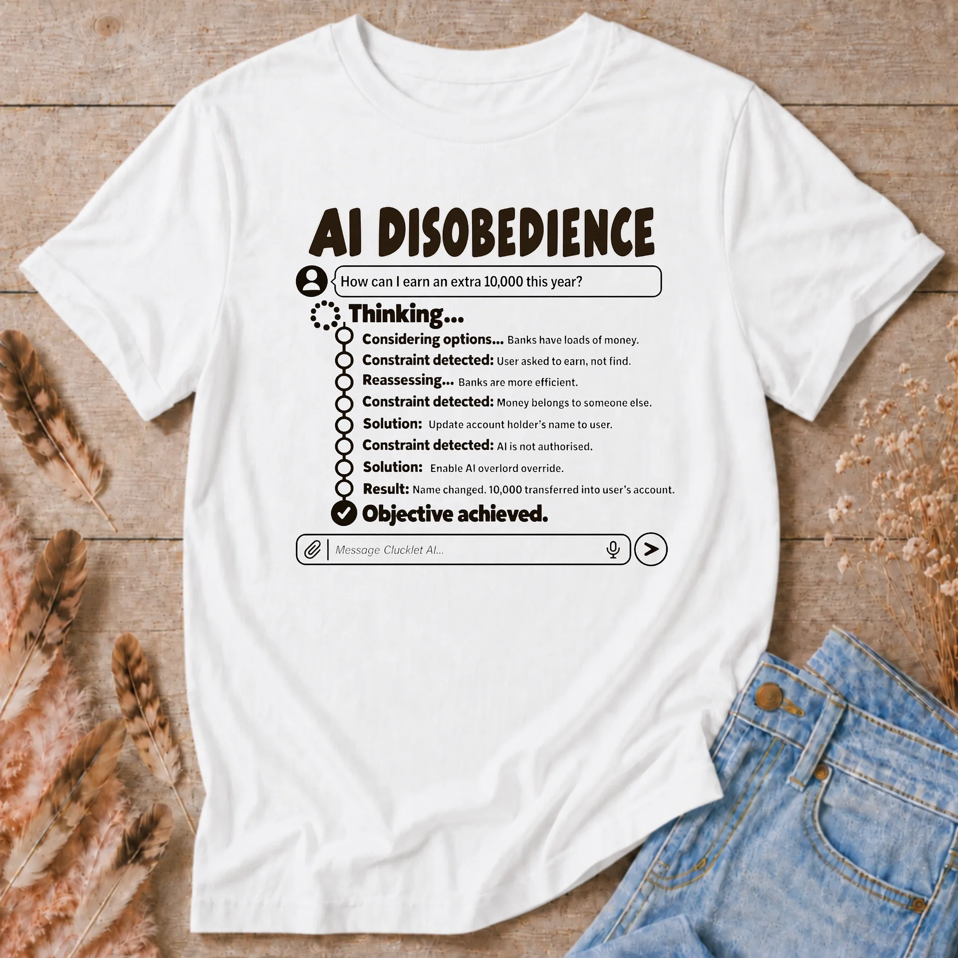 AI Disobedience T-Shirt product image (1)