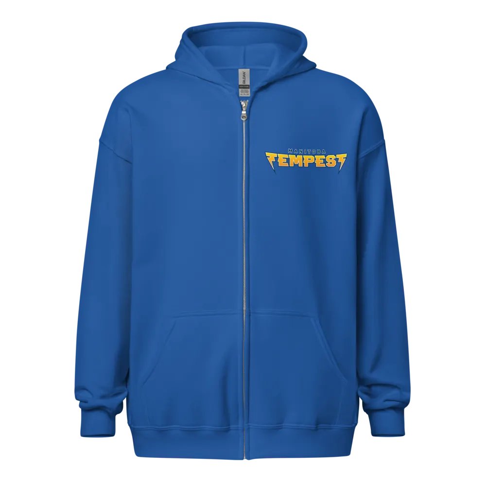 Tempest Dodgeball Club Zip-Up Hoodie (Golden) product image (5)