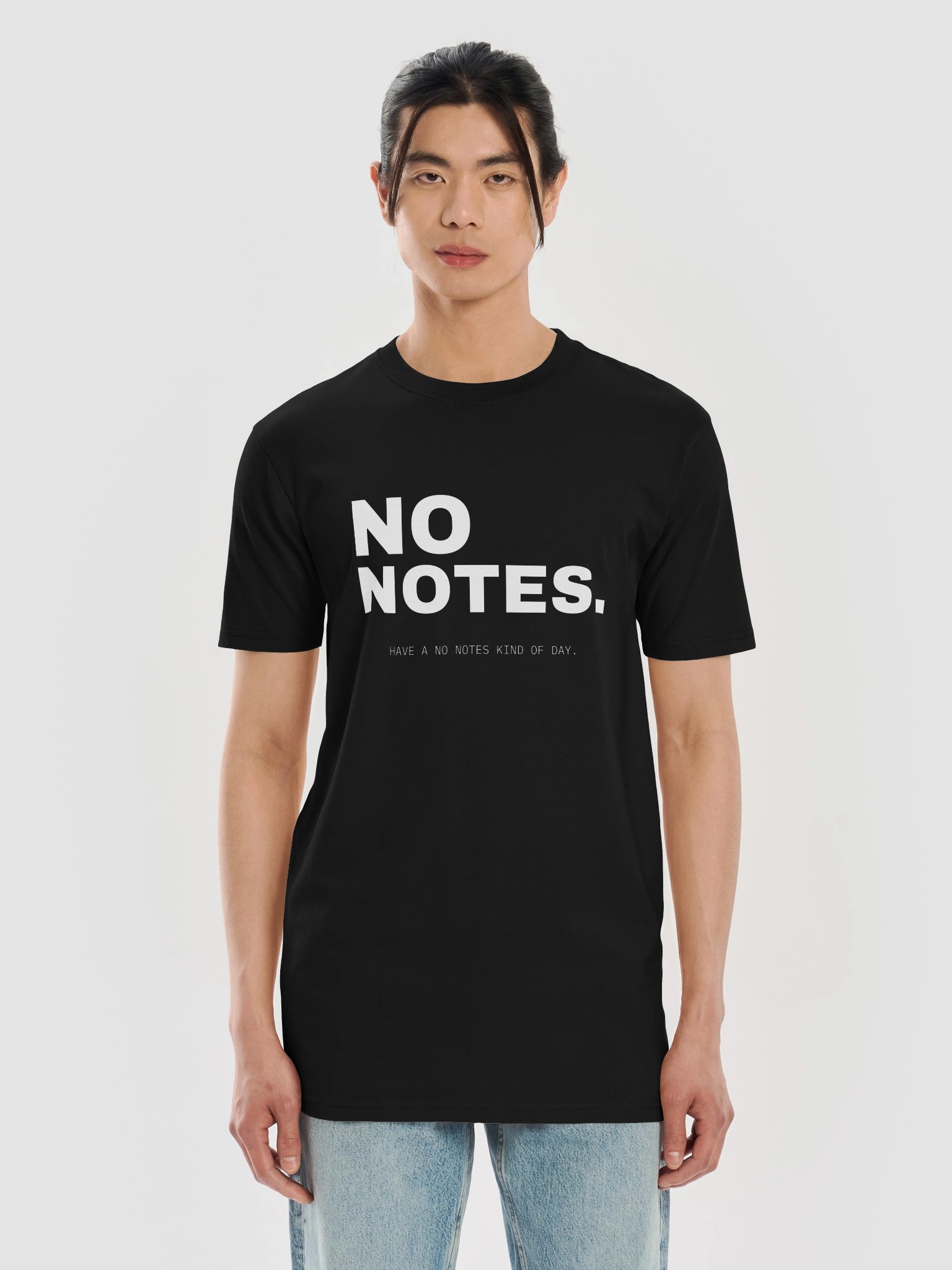 No Notes | White Graphic Front product image (5)