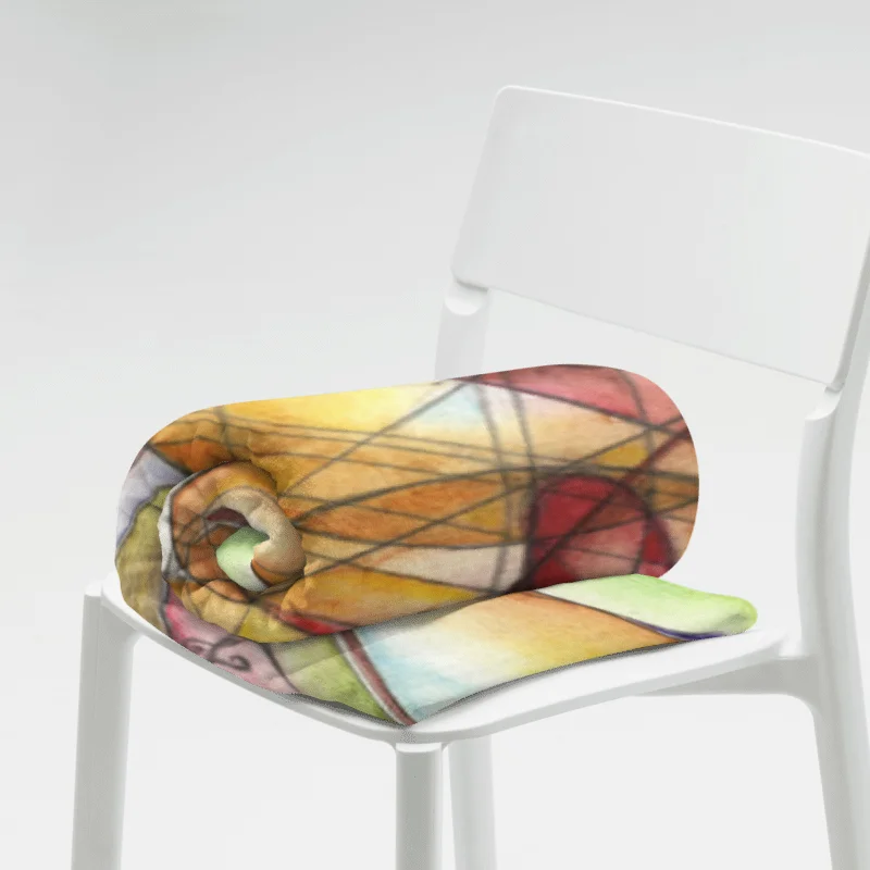 Circles to Circles #6 - Stereographic Projection Mathematical Art Blanket product image (4)