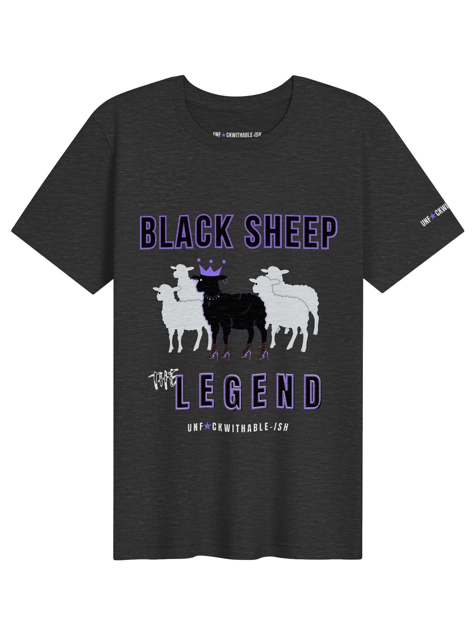 Women's Black Sheep "The LEGEND" Graphic T-Shirt product image (1)