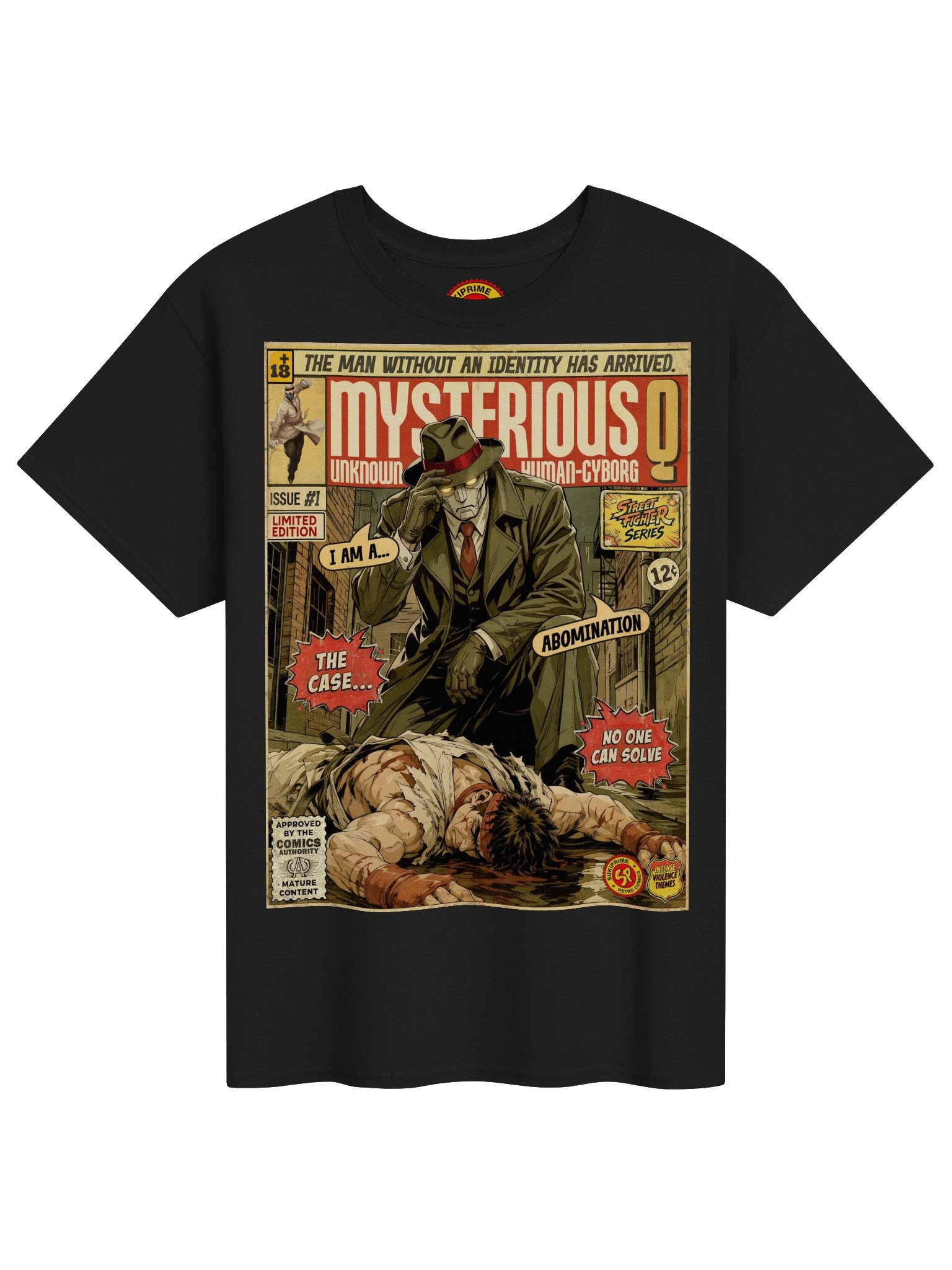 Q Comic Art Gaming T-Shirt product image (1)