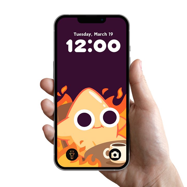 This is fine Phone Wallpaper product image (1)
