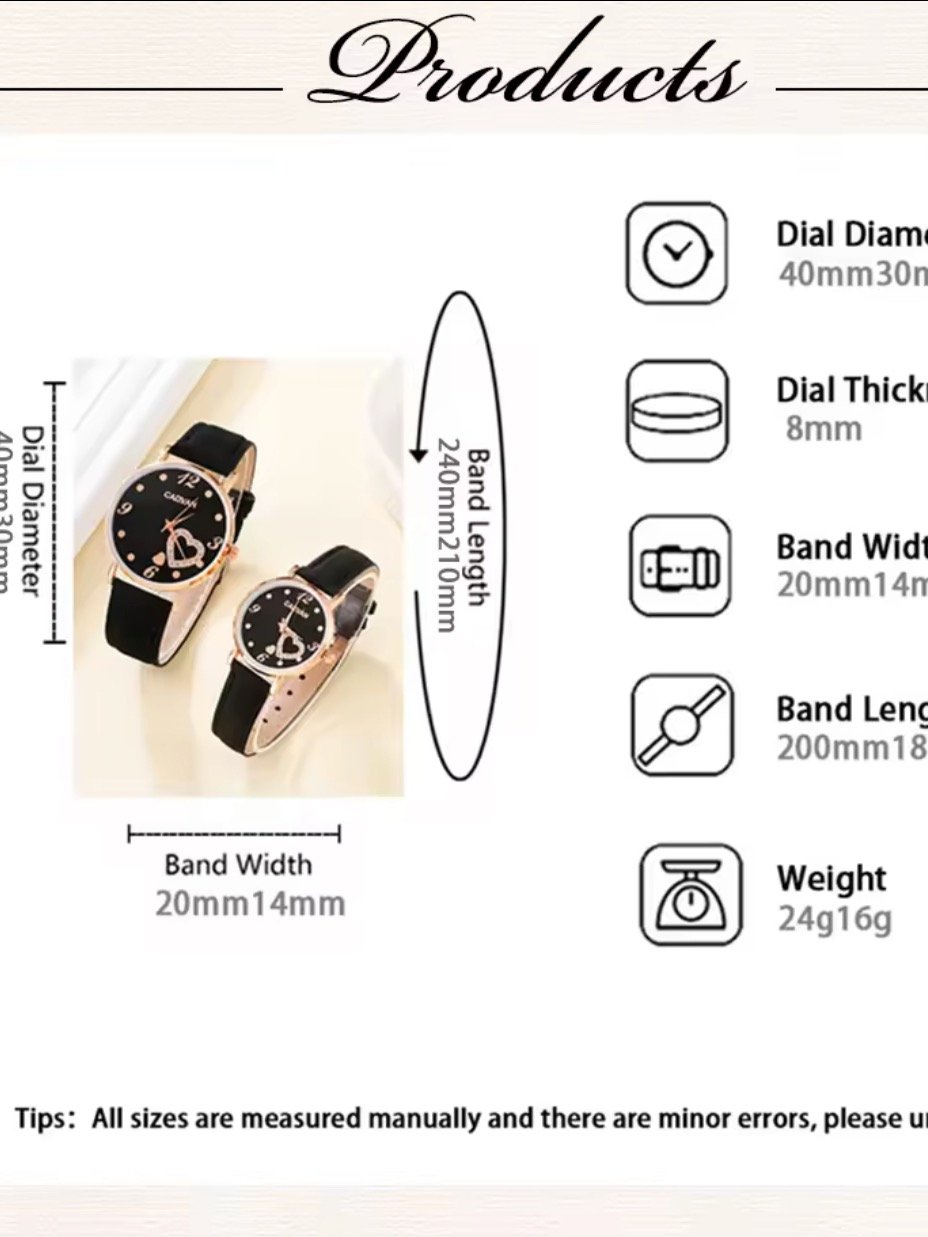 Top Luxury Brand Couple Watch For Women Men Clock Male Calendar Love Dial Quartz Wrist Watches Leather Ladies Man Watch no box included product image (6)