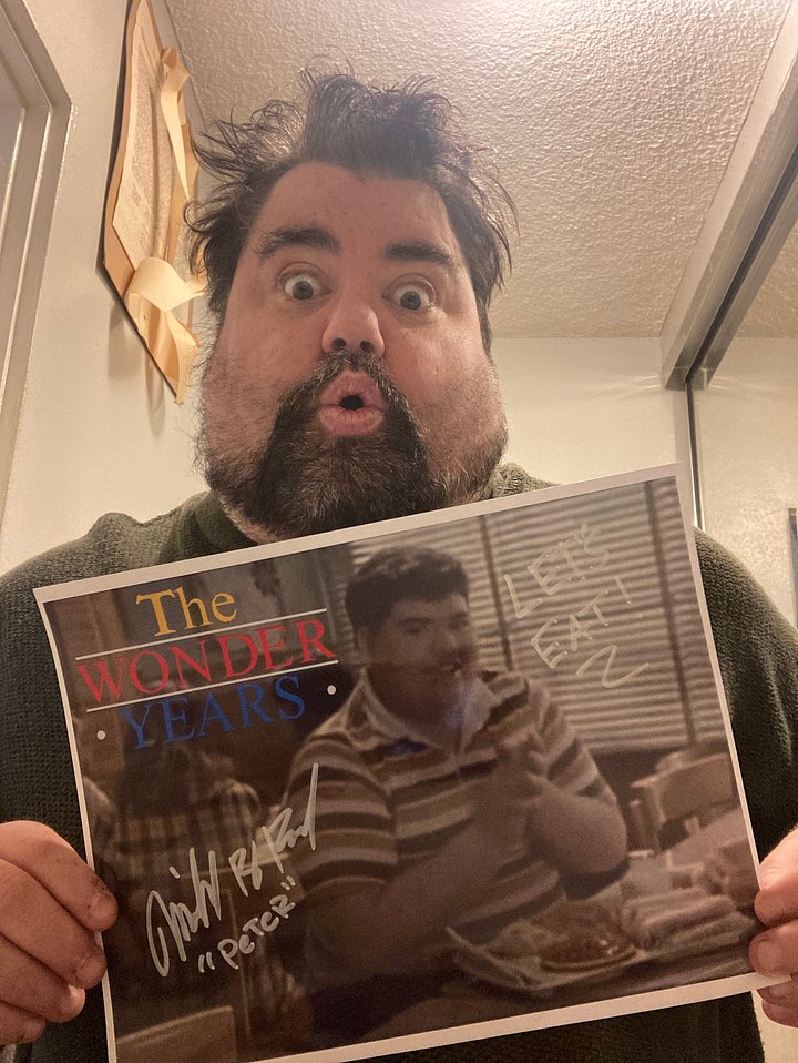 Wonder Years Autographed Photo By Michael Bower (Lets Eat) product image (2)