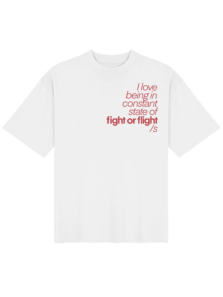 fight or flight t-shirt product image (1)