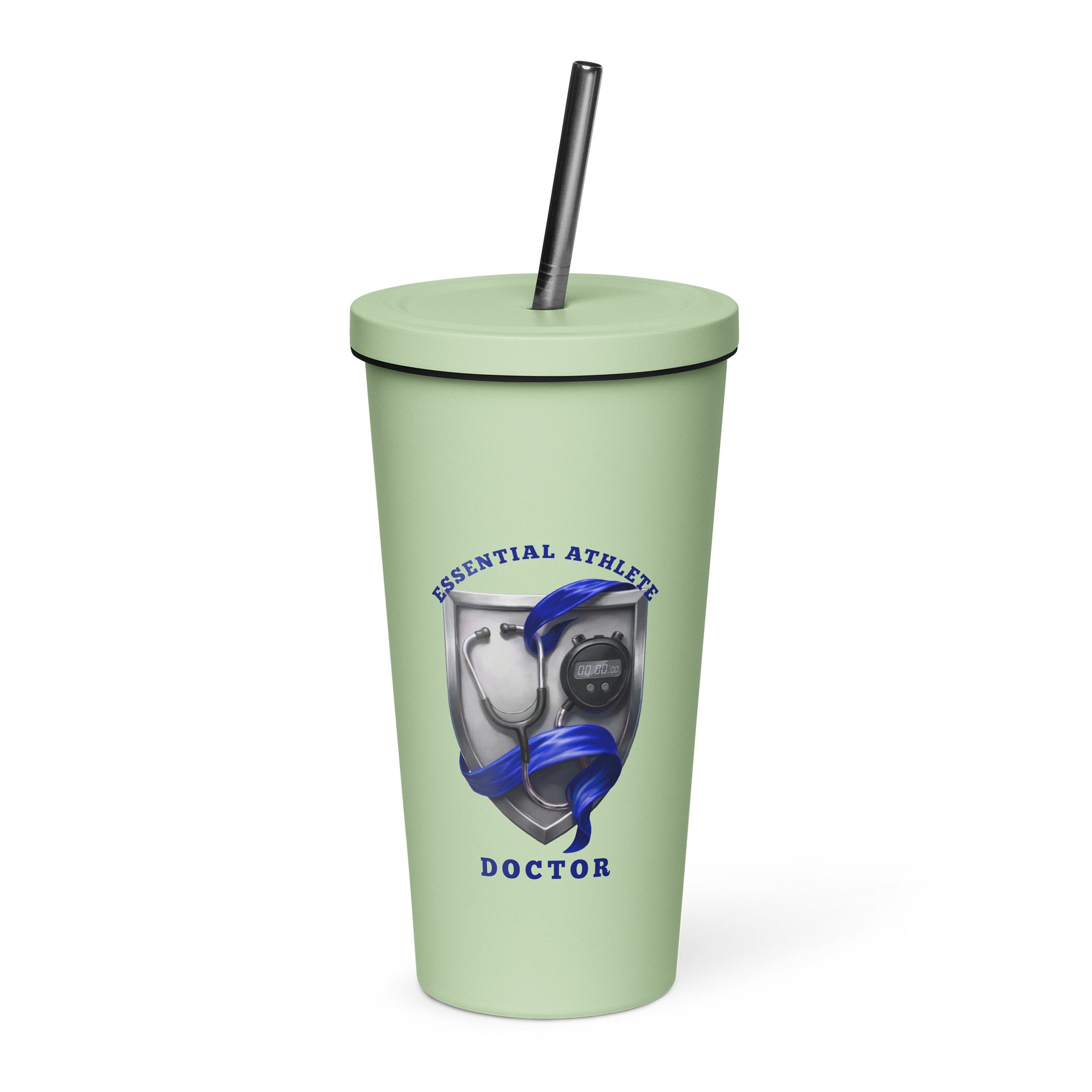 Shield Series: Doctor Edition Blue Tumbler Straw product image (3)