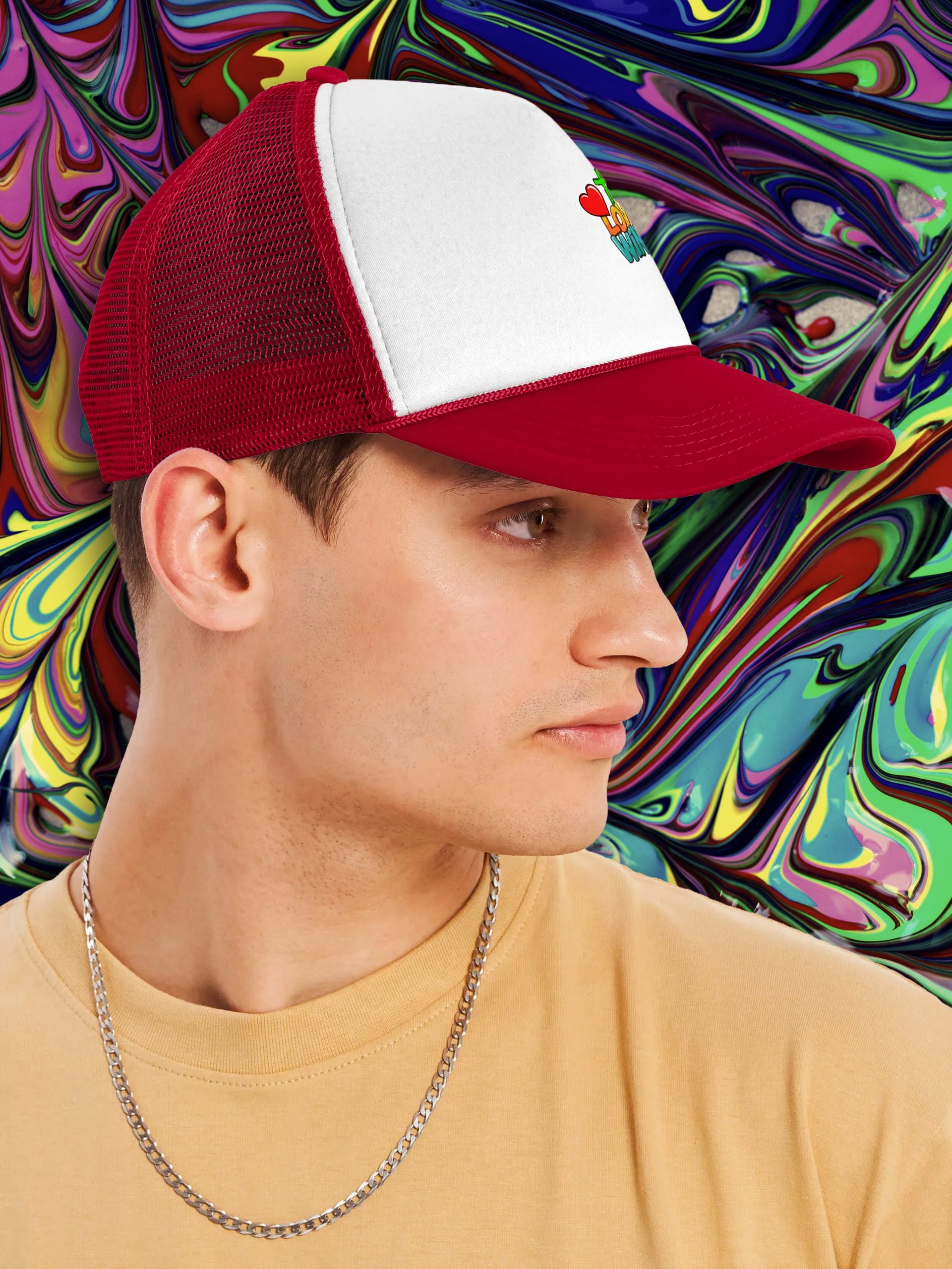 Love Wins Collection - Valucap Foam Trucker Hat product image (5)